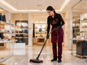 Professional retail shop cleaning service in Dubai