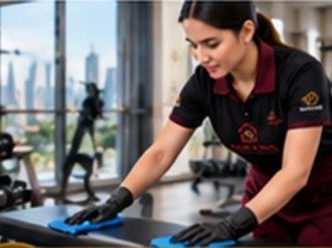 Professional gym and fitness centre cleaning in Dubai